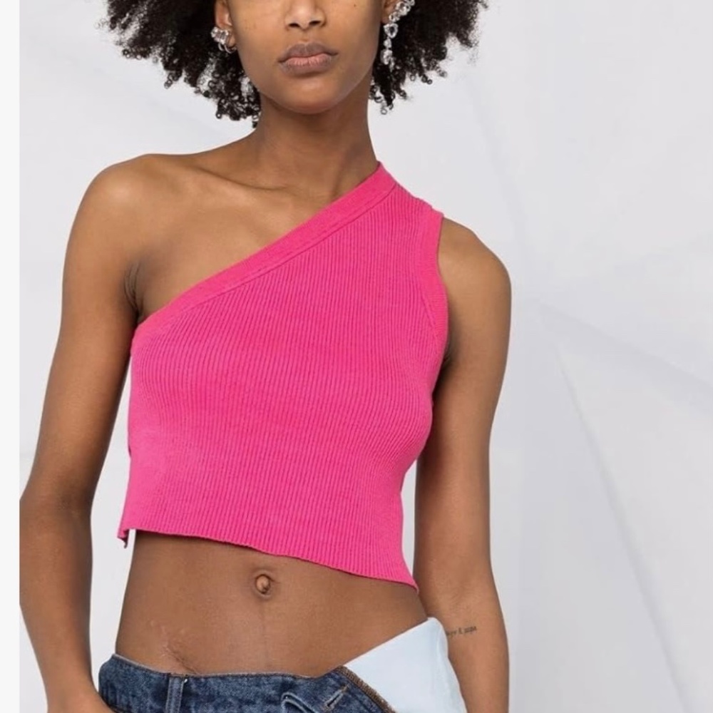 One Should Backless Crop Top
